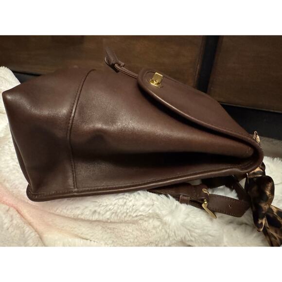 Excellent Condition Coach Rich Chocolate Mini Backpack Bag - Picture 9 of 9